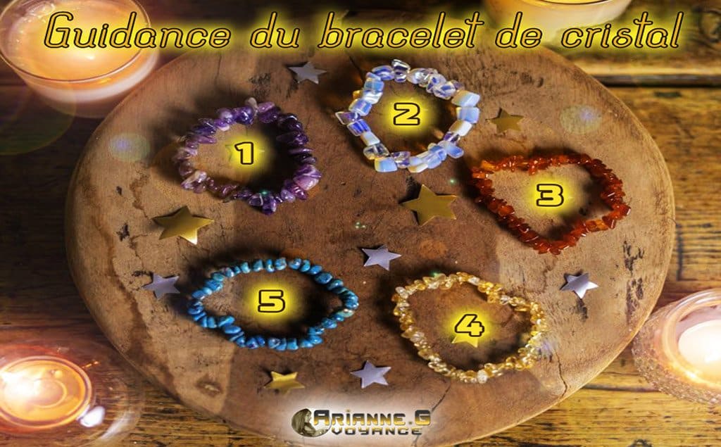 Guidance bracelet cristal
