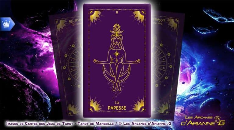 Lire La Suite À Propos De L’article Carte La Papesse Grande Prêtresse Du Tarot