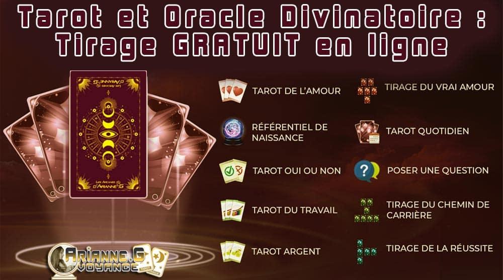 Tarot et Oracle Divinatoire : Tirage Gratuit en ligne