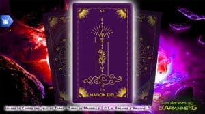 Carte La Maison Dieu La Tour Du Tarot Arcane Majeur °16