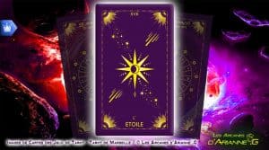 Carte L'Étoile Du Tarot Arcane Majeur °17
