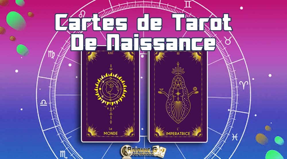 2 Cartes de Tarot de Naissance