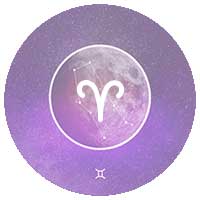 Image D'Illustration : Gemini New Moon Signsm | Pour Le Site Du Cabinet Arianne G Voyance