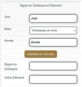 Signe Zodiaque Et Elements