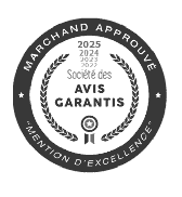 Badge De Ma Mention D'Excellence 2025 Décernée Par &Quot;La Société Des Avis Garantis&Quot;
