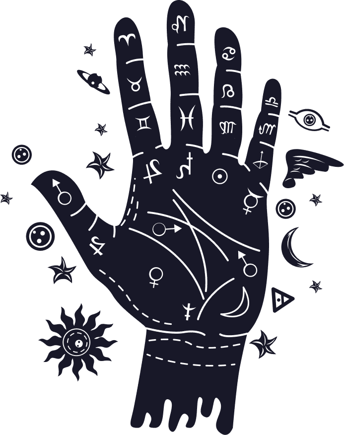 Image D'Illustration : Hand Light P 2 | Pour Le Site Du Cabinet Arianne G Voyance