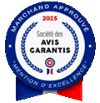 Mini Badge MENTION D'EXCELLENCE de 2022 à 2025
