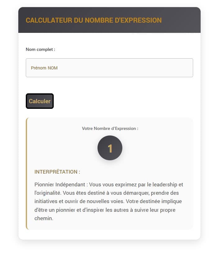 Image D'Illustration : Calcul Nombre Expression | Pour Le Site Du Cabinet Arianne G Voyance