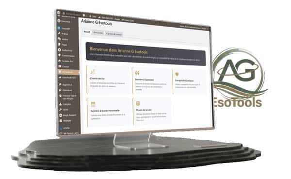 Image D'Illustration : Interface Arianne G Esotools Plugin | Pour Le Site Du Cabinet Arianne G Voyance