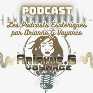 Logo officiel "Arianne G Voyance Podcasts " cabinet de voyance à Albi et à distance par téléphone, tchat et visio