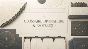 Glossaire Divinatoire et Ésotérique · Définitions des Arts Divinatoires
